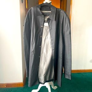 Vintage Authentic Jordan Two3 Brand perforated leather jacket.